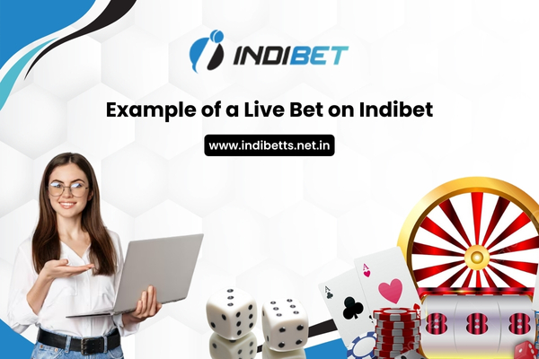 Example of a Live Bet on Indibet